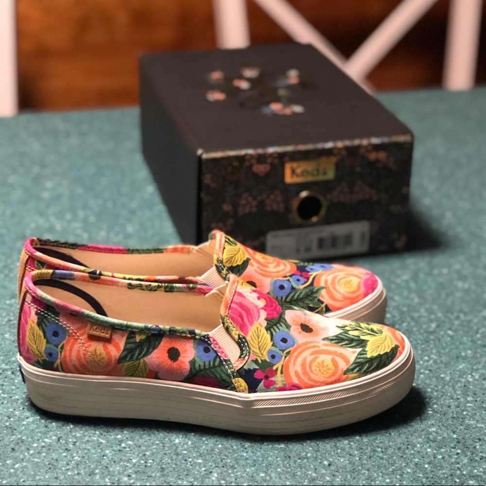 Keds x Rifle Paper Co. Juliet Floral Triple Decker
